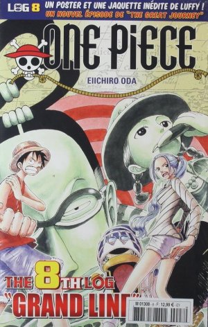couverture, jaquette One Piece 8 Logs (Hachette) Manga