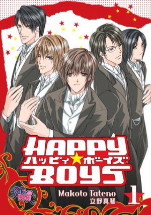 couverture, jaquette Happy Boys 1 USA (Doki Doki Books) Manga