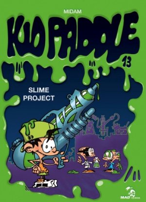 couverture, jaquette Kid Paddle 13  - Slime project  (glénat bd) BD