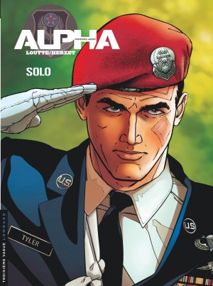 couverture, jaquette Alpha, premières armes 2  - Solo (le lombard) BD
