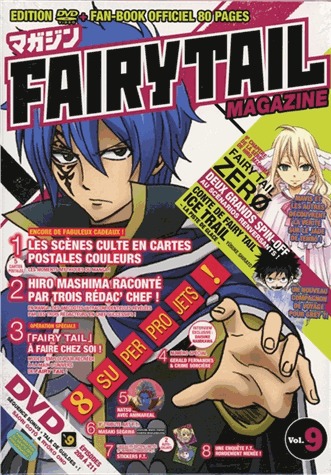 couverture, jaquette Fairy Tail Magazine 9  (Kana home video) Magazine