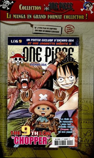 couverture, jaquette One Piece 9 Logs (Hachette) Manga