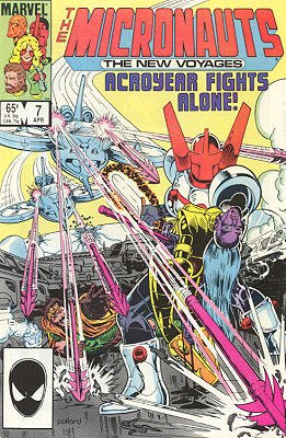 Micronauts - The New Voyages 7 - In the Hand... Fire!