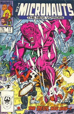 Micronauts - The New Voyages 17 - Against the septembre of Night!