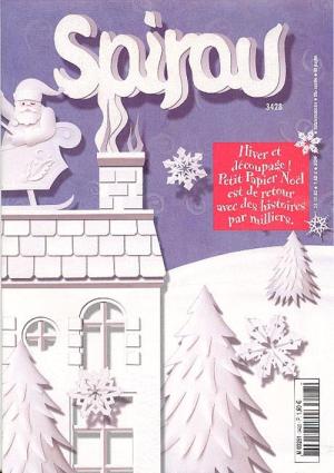 Spirou 3428 - Hiver découpage ! Petit papier Noël est de retour avec des histoires par milliers.