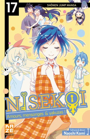 couverture, jaquette Nisekoi 17  (kazé manga) Manga