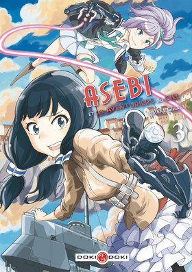 couverture, jaquette Asebi et les aventuriers du ciel 3  (doki-doki) Manga