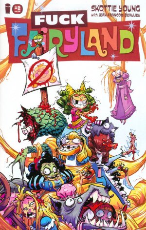 couverture, jaquette I Hate Fairyland 2  - Issue 2 (F*** variant cover)Issues V1 (2015 - 2018) (Image Comics) Comics