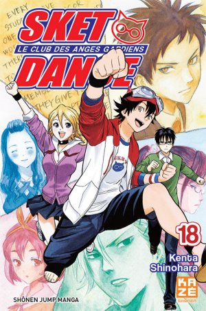 couverture, jaquette Sket Dance 18  (kazé manga) Manga