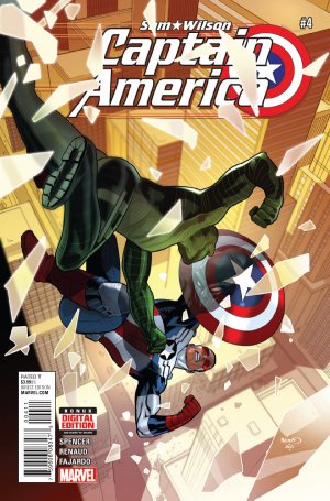 Sam Wilson - Captain America # 4 Issues (2015 - 2017)