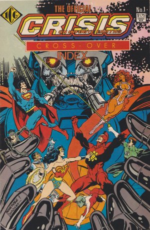 The Official Crisis on Infinite Earths Cross-Over Index # 1 Issues