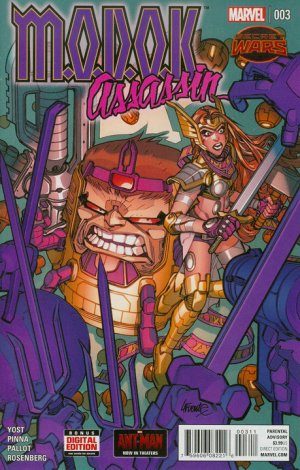 M.O.D.O.K. Assassin # 3 Issues