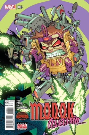 M.O.D.O.K. Assassin # 5 Issues