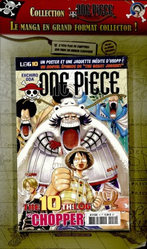 couverture, jaquette One Piece 10 Logs (Hachette) Manga