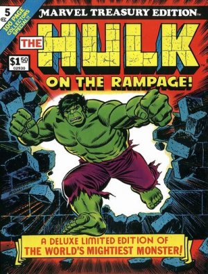 Marvel Treasury Edition 5 - The Hulk on the Rampage!
