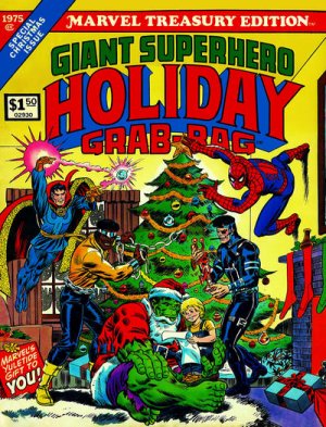 Marvel Treasury Edition 8 - Giant Superhero Holiday Grab-Bag