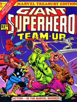 Marvel Treasury Edition 9 - Giant Super-Hero Team-Up