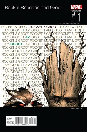 Rocket Raccoon and Groot 1 - Issue 1 (Hip Hop Variant Cover)