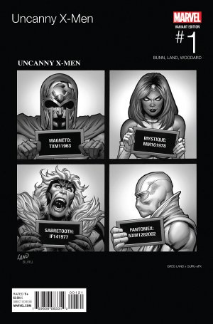Uncanny X-Men 1 - Issue 1 (Hip Hop Variant Cover)