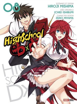 couverture, jaquette High School DxD 8  (Panini manga) Manga