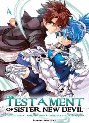 couverture, jaquette The testament of sister new devil 4  (Delcourt Manga) Manga