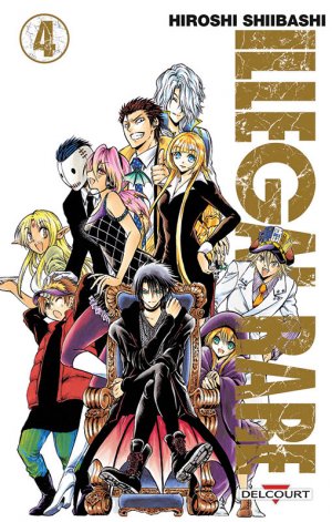 couverture, jaquette Illegal rare 4  (Delcourt Manga) Manga