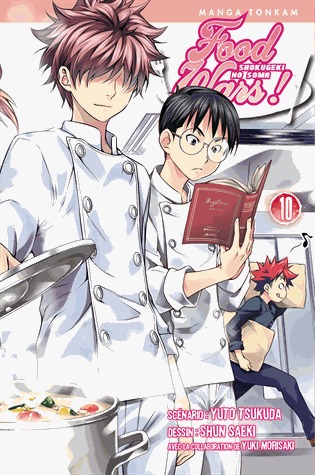 couverture, jaquette Food wars ! 10  (Tonkam) Manga