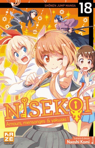 couverture, jaquette Nisekoi 18  (kazé manga) Manga