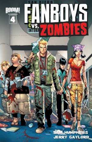 couverture, jaquette Fanboys vs Zombies 4  - (Ramos cover)Issues (2012 - 2013) (Boom! Studios) Comics