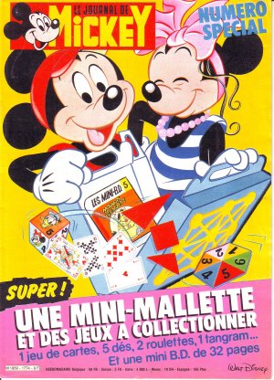 couverture, jaquette Le journal de Mickey 1774  (Disney) Magazine