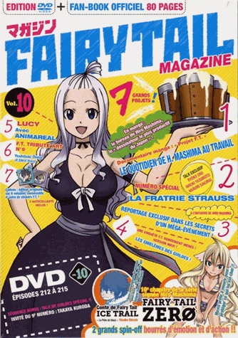 couverture, jaquette Fairy Tail Magazine 10  (Kana home video) Magazine