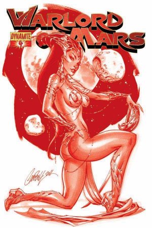 Warlord of Mars 4 - A Tale of Two Planets, Part 4 (J. Scott Campbell Red Variant)