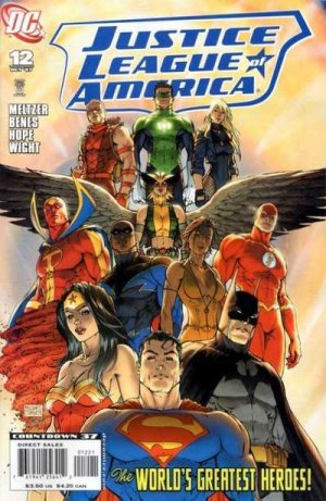 Justice League Of America 12 - Monitor Duty (Michael Turner variant)