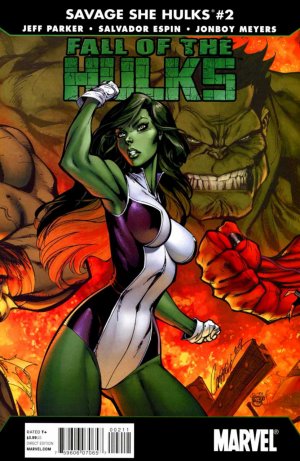 Fall of the Hulks - The Savage She-Hulks # 2 Issues
