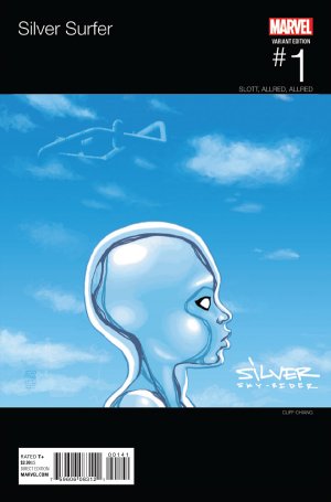 Silver Surfer 1 - Fantastic Planet (Baby Hip Hop variant Cover)