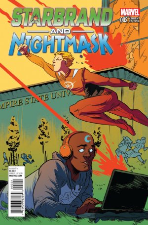 Starbrand and Nightmask 2 - Issue 2 (Henderson Variant)