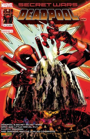 Secret Wars - Deadpool 2 - Couverture 2/2 (Tony Harris – tirage 50%)