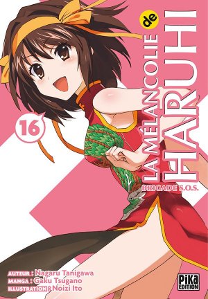 couverture, jaquette La Mélancolie de Haruhi Suzumiya 16  (pika) Manga