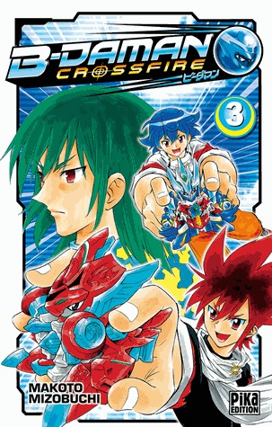 couverture, jaquette B-Daman cross fire 3  (pika) Manga