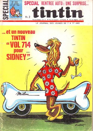 Tintin : Journal Des Jeunes De 7 A 77 Ans 936