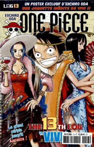 couverture, jaquette One Piece 13 Logs (Hachette) Manga