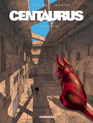 couverture, jaquette Centaurus 2  - Terre étrangère (delcourt bd) BD