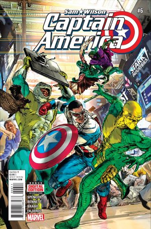 Sam Wilson - Captain America # 6 Issues (2015 - 2017)
