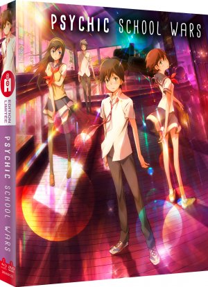 couverture, jaquette Psychic school wars  Combo DVD+BR (@anime) Film
