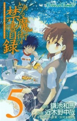 couverture, jaquette A Certain Magical Index 5  (Square enix) Manga