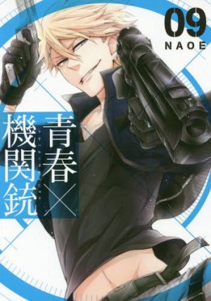 couverture, jaquette Aoharu x Machine Gun 9  (Square enix) Manga