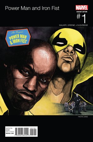 Power Man and Iron Fist 1 - The Boys are Back (Hip Hop Variant Cover)