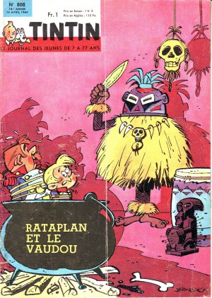 Tintin : Journal Des Jeunes De 7 A 77 Ans 808