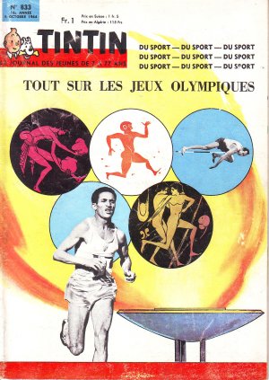 Tintin : Journal Des Jeunes De 7 A 77 Ans 833