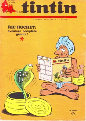 Tintin : Journal Des Jeunes De 7 A 77 Ans 1132